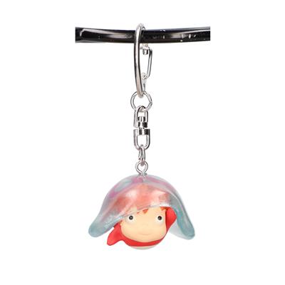 3D Nyckelringar Ponyo and jellyfish - Ponyo by the cliff