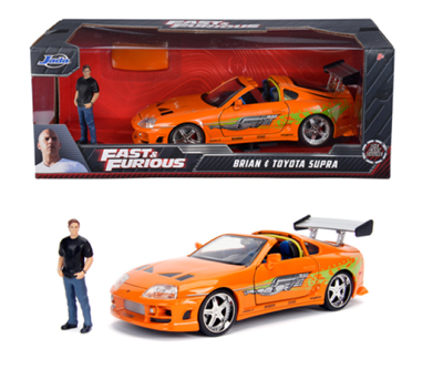 Fast & Furious 1995 Toyota Supra 1:24 Samlarbil