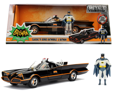 Batman 1966 Klassisk Batmobile 1:24