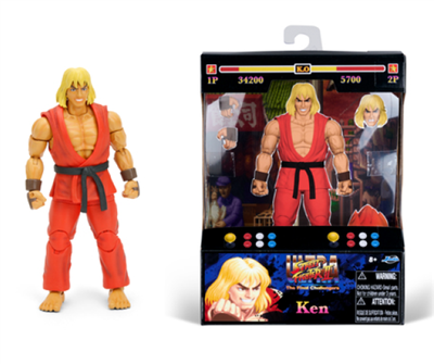 Street Fighter II Ken 6" Figur