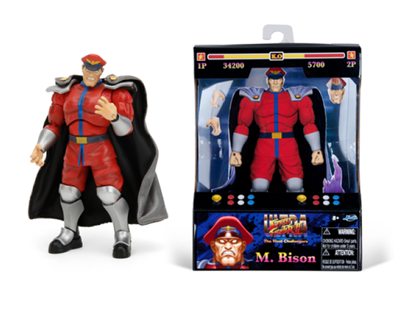 Street Fighter II M. Bison 6" Figur