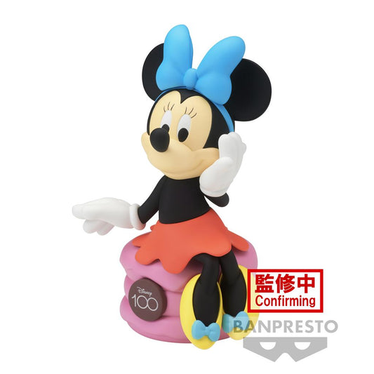 Disney Characters Sofubi Figur-Minnie Mouse-Disney 100th Anniversary Ver.