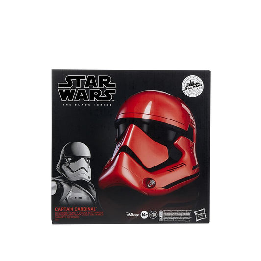 Star Wars The Black Series Galaxy’s Edge Captain Cardinal Electronic Helmet