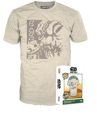 Funko POP Boxed Tee: SW - Grogu w/Rancor