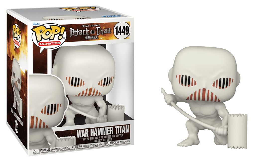 Funko POP Super: AoT S5 - War Hammer Titan Samlarfigur