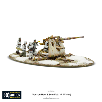 Bolt Action - Tysk Heer 8.8cm Flak 37 (Vinter)