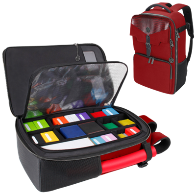 ENHANCE Trading Card Backpack Collector's Edition (Röd)