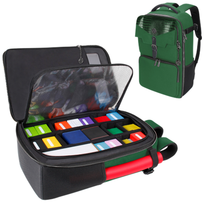 ENHANCE Trading Card Backpack Collector's Edition (Grön)