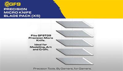 GF9 - Precision Micro Knife Blade Pack (x5)