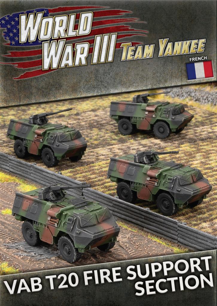 World War 3: NATO Forces - VAB T20 Brandstödsektion (x4)