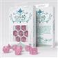 Elvish Shimmering pink & White Dice Set