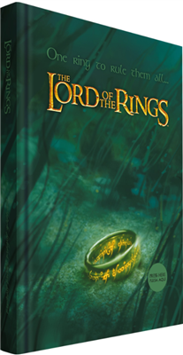 One Ring To Rule Them All Anteckningsblock With Light The Lord Of The Rings