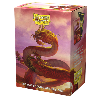 Dragon Shield Art Sleeves - Standard Size - Matte Dual - Year of the Wood Dragon (100 Sleeves)