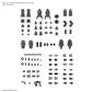 30MM 1/144 OPTION PARTS SET 15 (MULTI VERNIER/MULTI-JOINT)