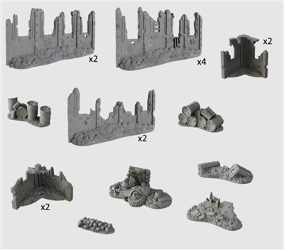 Terrain Crate - Gotiska Ruiner