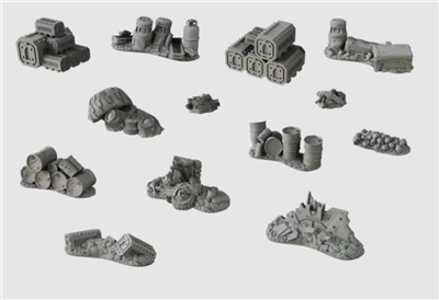 Terrain Crate - Sci-fi Scatter Terrain Set