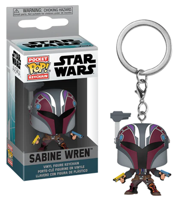 Funko POP Nyckelring: Star Wars AHS - Sabine Wren