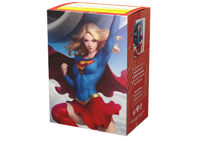 Dragon Shield Standard Size License Sleeves - Supergirl (100 Sleeves)