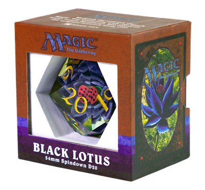 Sirius Dice - Black Lotus Spindown 54mm D20