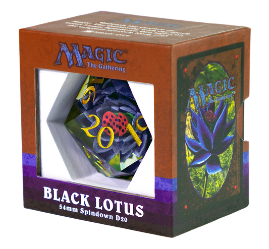 Sirius Dice - Black Lotus Spindown D20 54mm