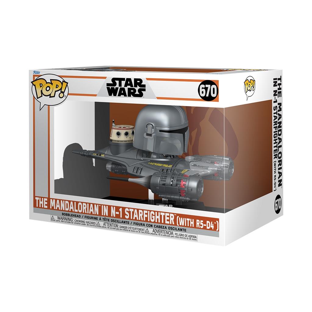 Funko POP Rides: MND S9 - The Mandalorian & N-1 Starfighter