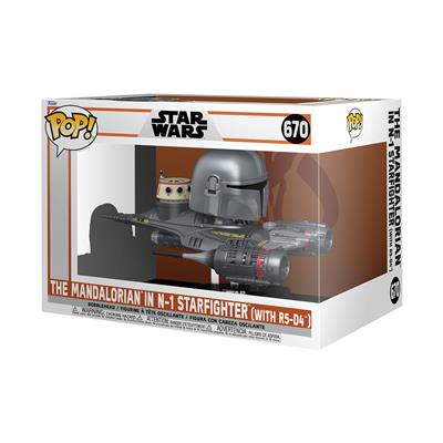 Funko POP Rides: MND S9 - The Mandalorian & N-1Starfighter