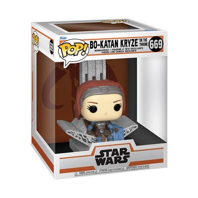 Funko POP Deluxe: MND S9 - Bo Katan w/Throne