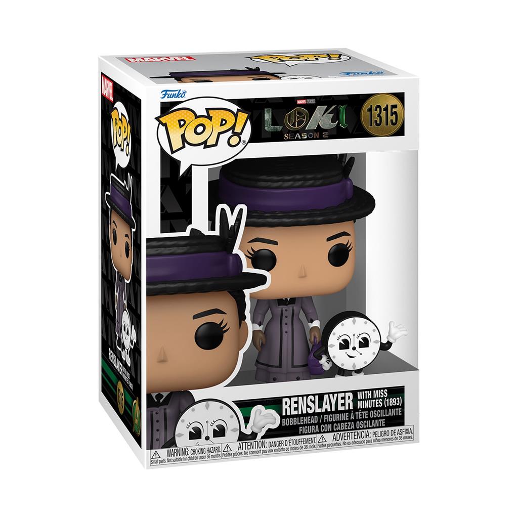 Funko POP POP&Buddy: Loki Season 2 - Renslayer with Miss Minutes