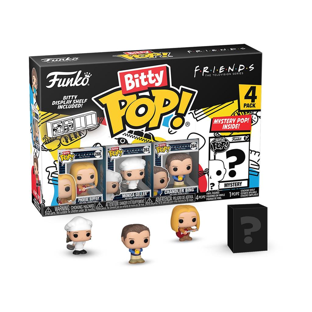 Funko Bitty POP Friends - Phoebe 4PK (3+1 Mystery Chase)