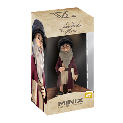 Minix Figur Historical - Leonardo Da Vinci