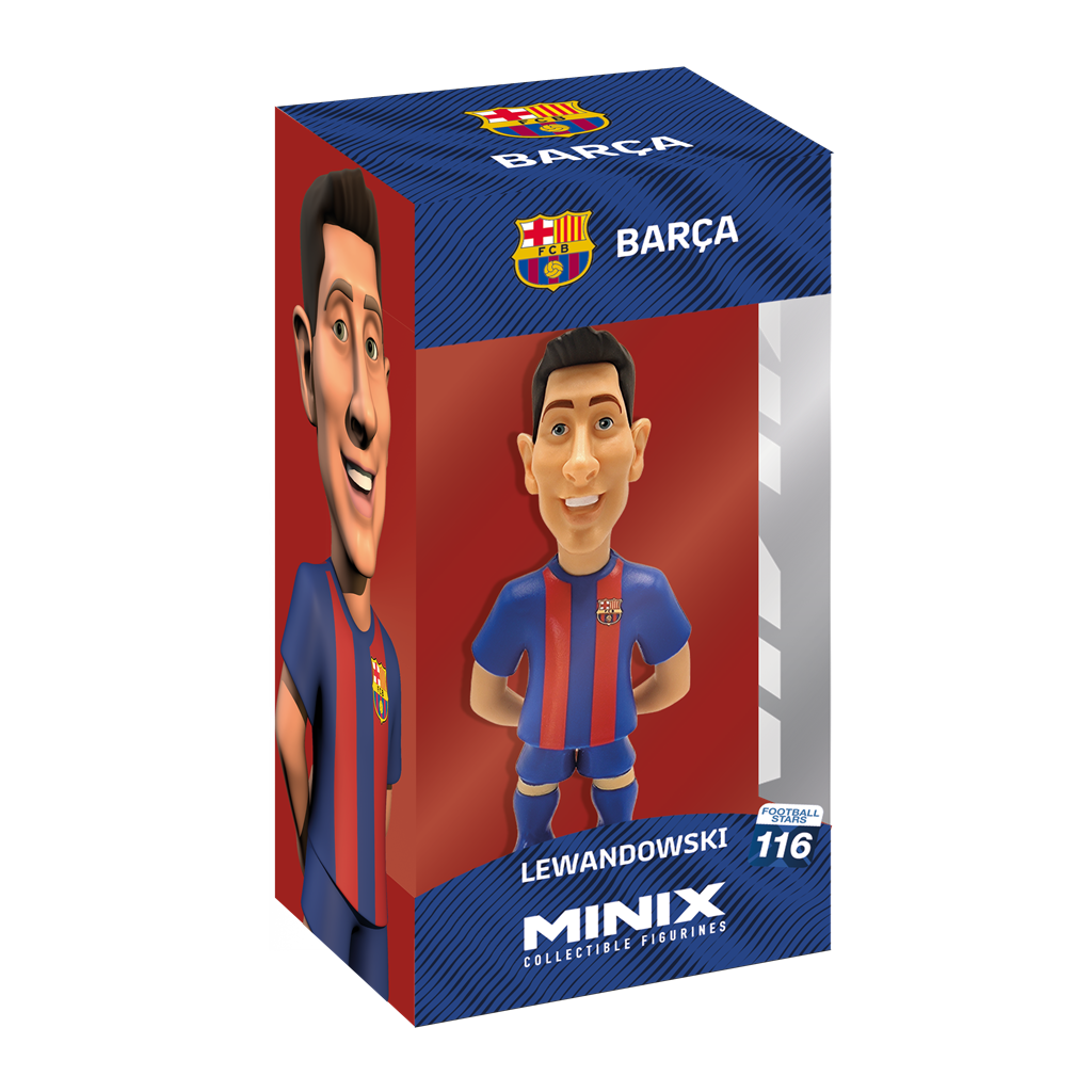 Minix Figur FC BARCELONA - Lewandowski