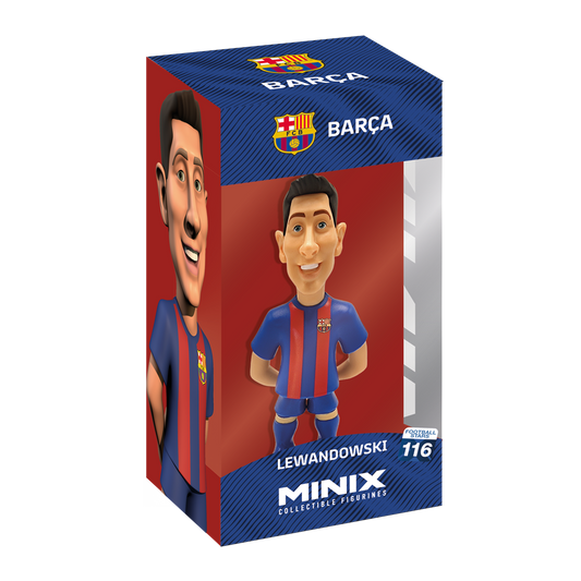 Minix Figurine FC BARCELONA - Lewandowski