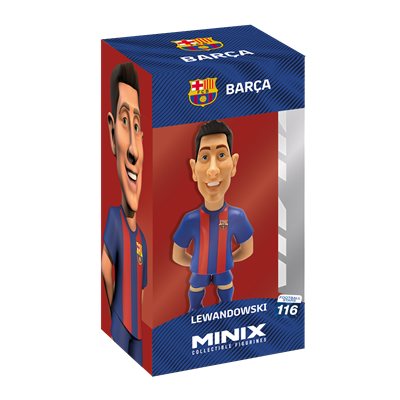 Minix Figur FC BARCELONA - Lewandowski