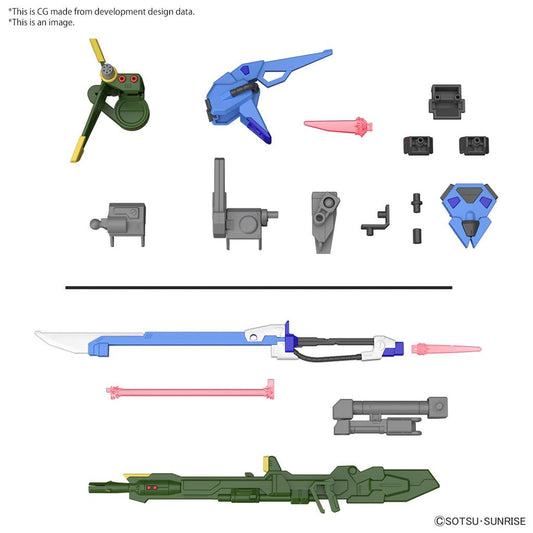 OPTION PARTS SET GUNPLA 02 (LAUNCHER STRIKER & SWORD STRIKER)