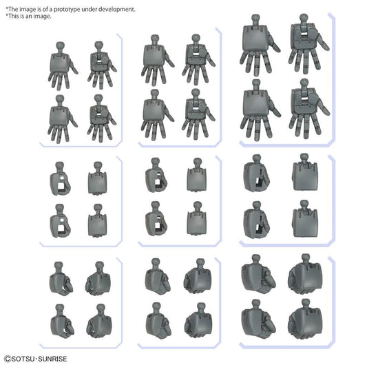 OPTION PARTS SET GUNPLA 04 (BUILD HANDS ROUND)