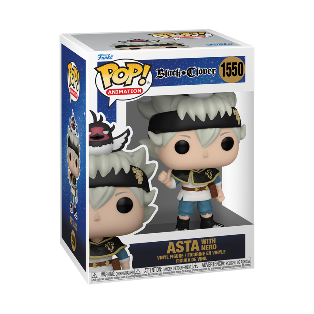 Funko POP Animation: Black Clover - Asta w/Nero