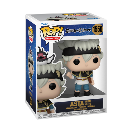 Funko POP Animation: Black Clover - Asta w/Nero