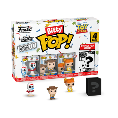 Funko Bitty POP Toy Story - Forky 4PK (3+1 Mystery Chase)