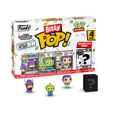 Funko Bitty POP Toy Story - Zurg 4PK (3+1 Mystery Chase)