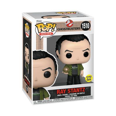 Funko POP Movies: Ghostbusters - Ray Stantz med Gyldene Orb (Glow)