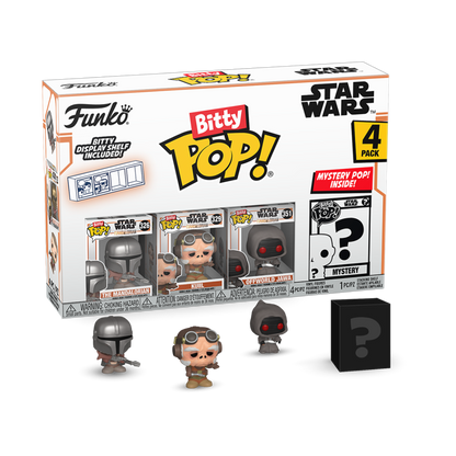 Funko Bitty POP Mandalorian 4PK (3+1 Mystery Chase)