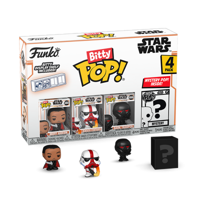 Funko Bitty POP Mandalorian - Moff Gideon 4PK (3+1 Mystery Chase)