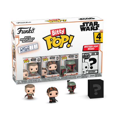 Funko Bitty POP Mandalorian - Marshal 4PK (3+1 Mystery Chase)