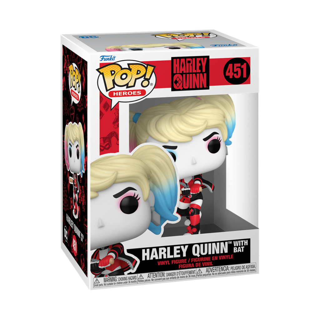 Funko POP Heroes: DC - Harley w/Bat