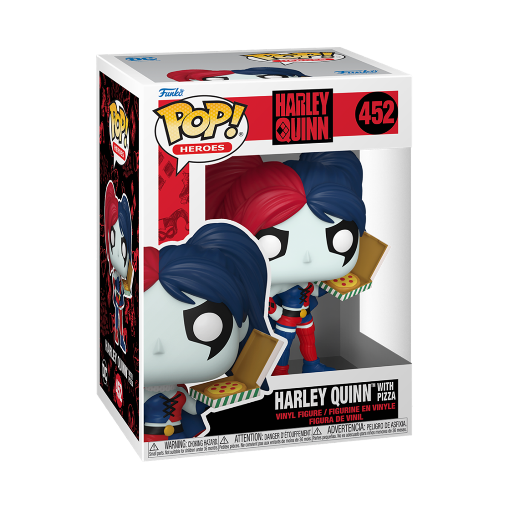 Funko POP Heroes: DC - Harley Quinn med Pizza