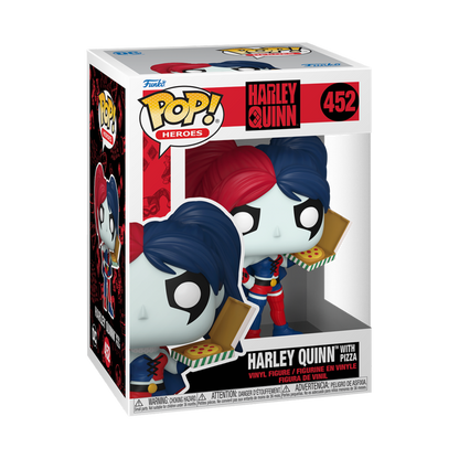 Funko POP Heroes: DC - Harley Quinn med Pizza