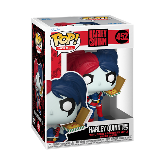 Funko POP Heroes: DC - Harley Quinn med Pizza