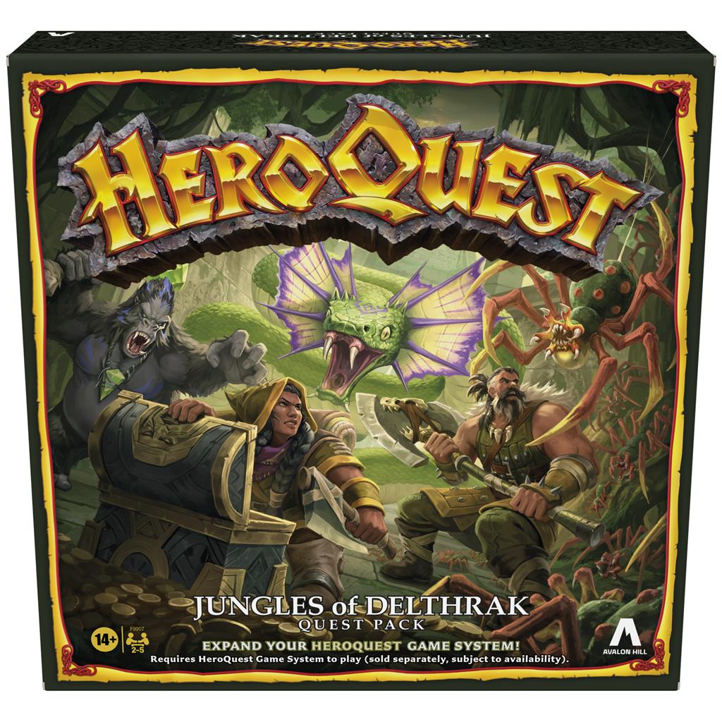 HeroQuest Jungles of Delthrak Quest Pack - Äventyr