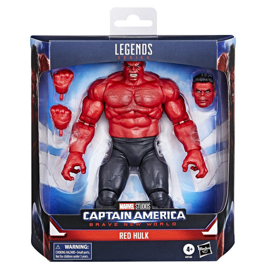 Marvel Legends Series Red Hulk 6-inch Collectible Figure