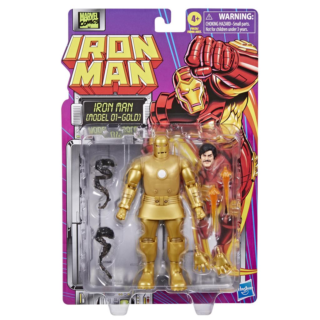 Marvel Legends Series Iron Man (Model 01 - Gold)